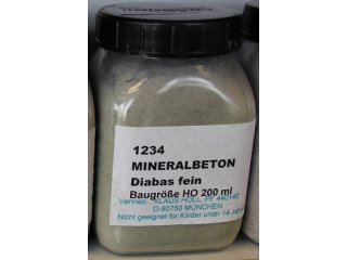 Minerealbeton Diabas H0 fein 200ml