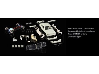 Slotcar 1:24 White Kit Typ A