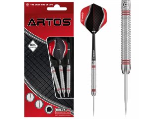BULL´S Artos AR3 Steeldart, Red 80% Tungsten - 22g