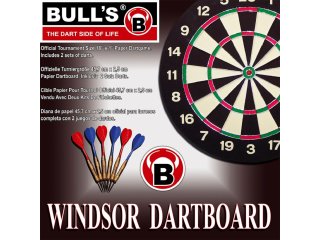 BULL´S Windsor Paper Dartboard