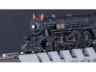 Schlepptender-Dampflokomotive Black Ice